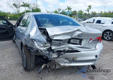 2019 BMW 530I из США, поврежденный, VIN WBAJA5C54KG901188